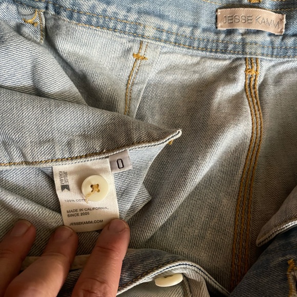 Jesse Kamm - 🇺🇸 American Bleached Denim Sailor Jeans - Archived Wash HTF - Picture 14 of 15